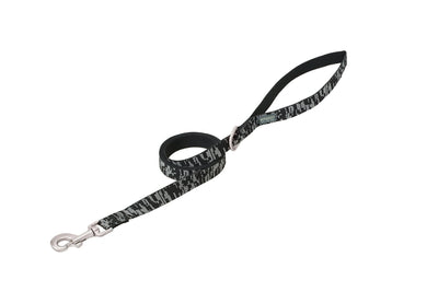 Weaver Leather Patterned Dog Leash - Hooves and Paws