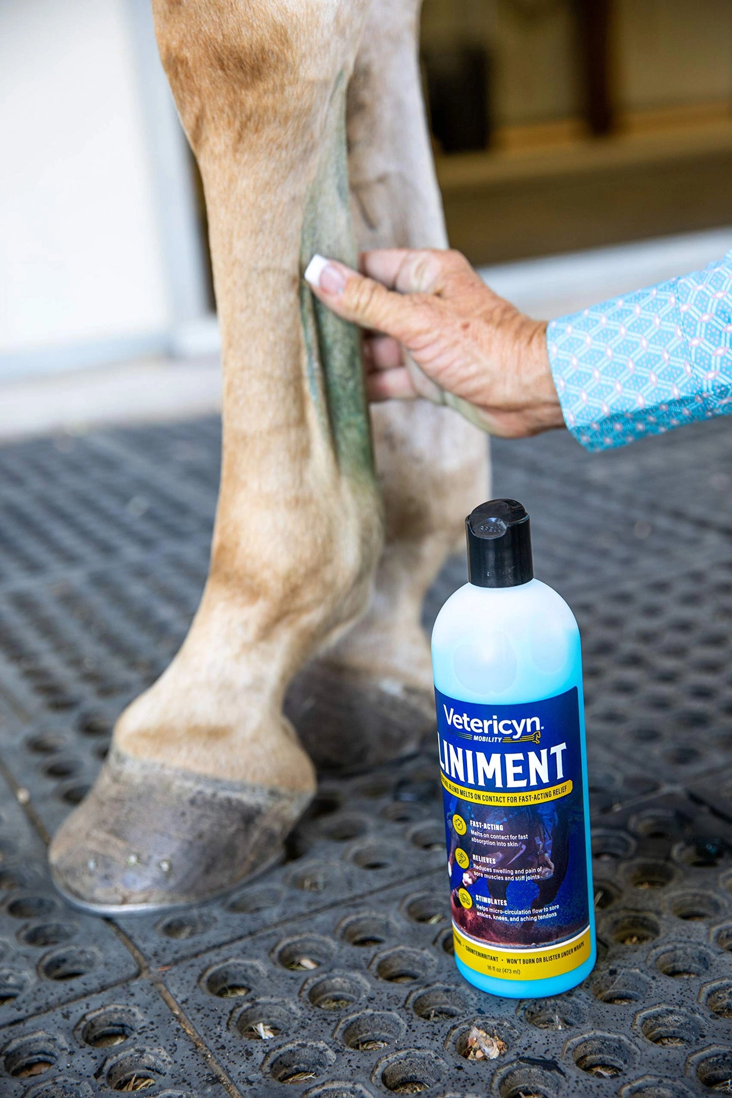 Vetricyn Mobility Horse & Rider Liniment - Fast Acting Muscle & Joint Relief for Equine & Human