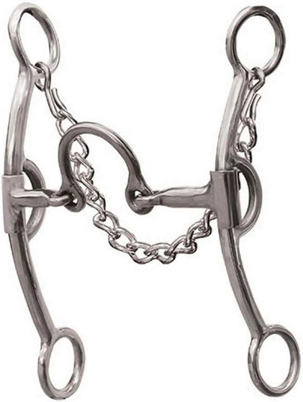 Professional's Choice Derby BIT 6.75" SMTH MED Port - Hooves and Paws