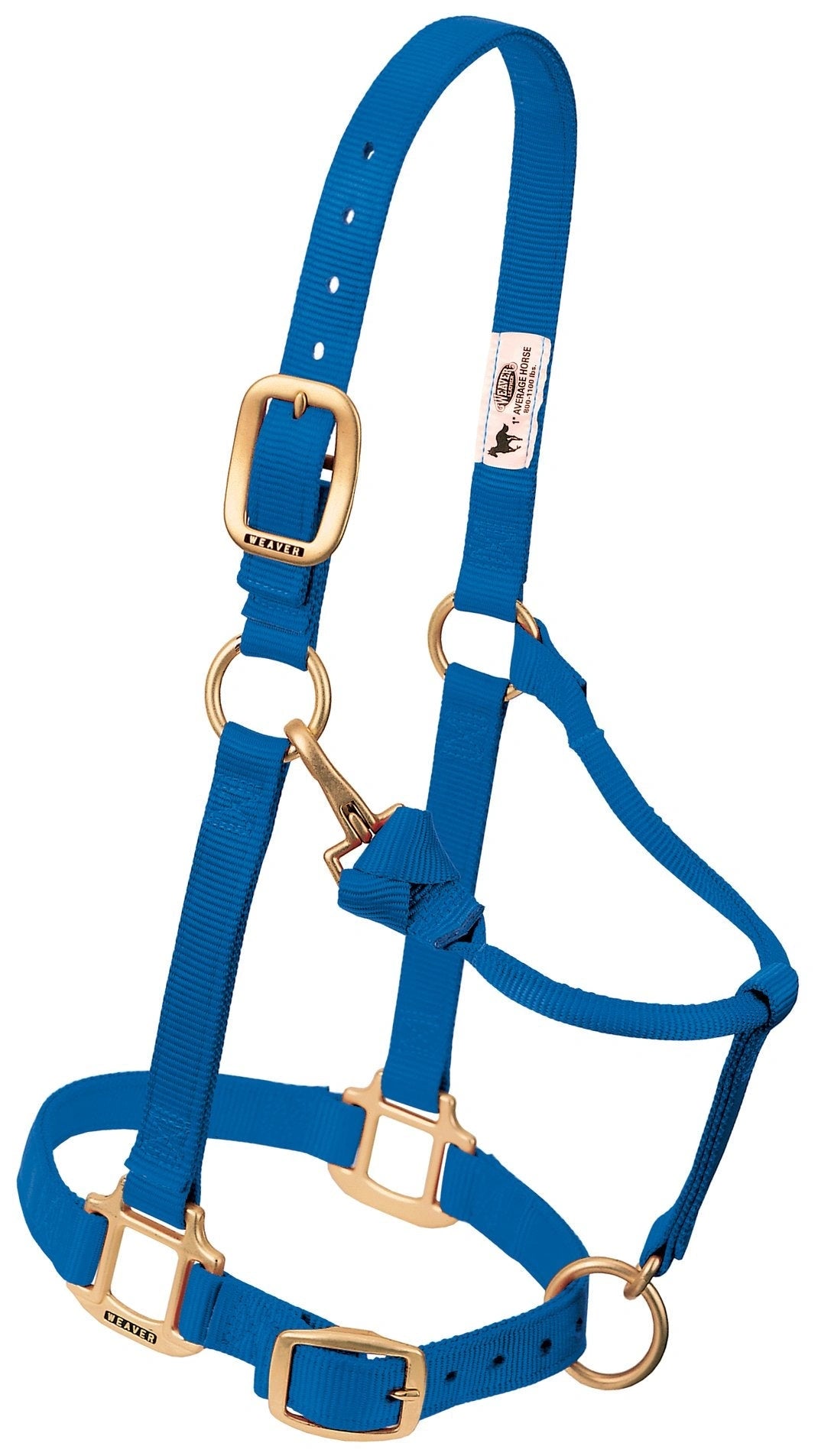 Weaver Leather Horse Halter: Adjustable Nylon for Comfort & Durability