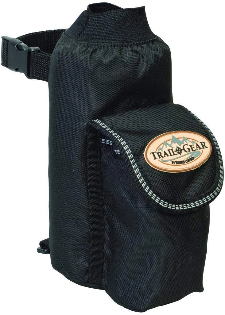 Weaver Leather Trail Gear Horse Equine Water Bottle Holder Bag - Hooves and Paws