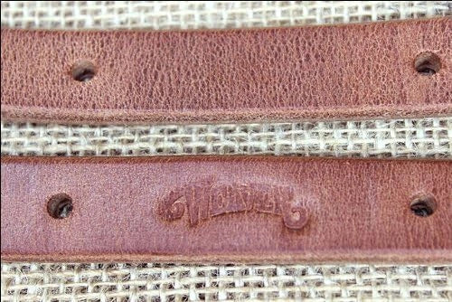 Weaver Leather Barrel Rein with Rubber Grip - 3/4" x 8' - Russet Harness Leather