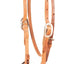 Martin Saddlery Laced Browband Headstall - Turquoise Accent