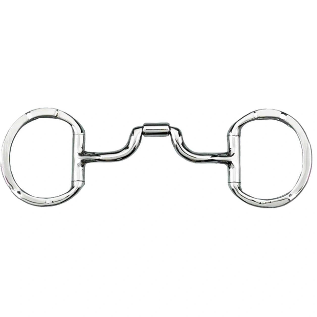 Myler Eggbutt Snaffle With Hooks With Stainless Steel Low Ported Barrel Narrow 5 Inch Mouth Copper Inlay Mb 43lp - Hooves and Paws