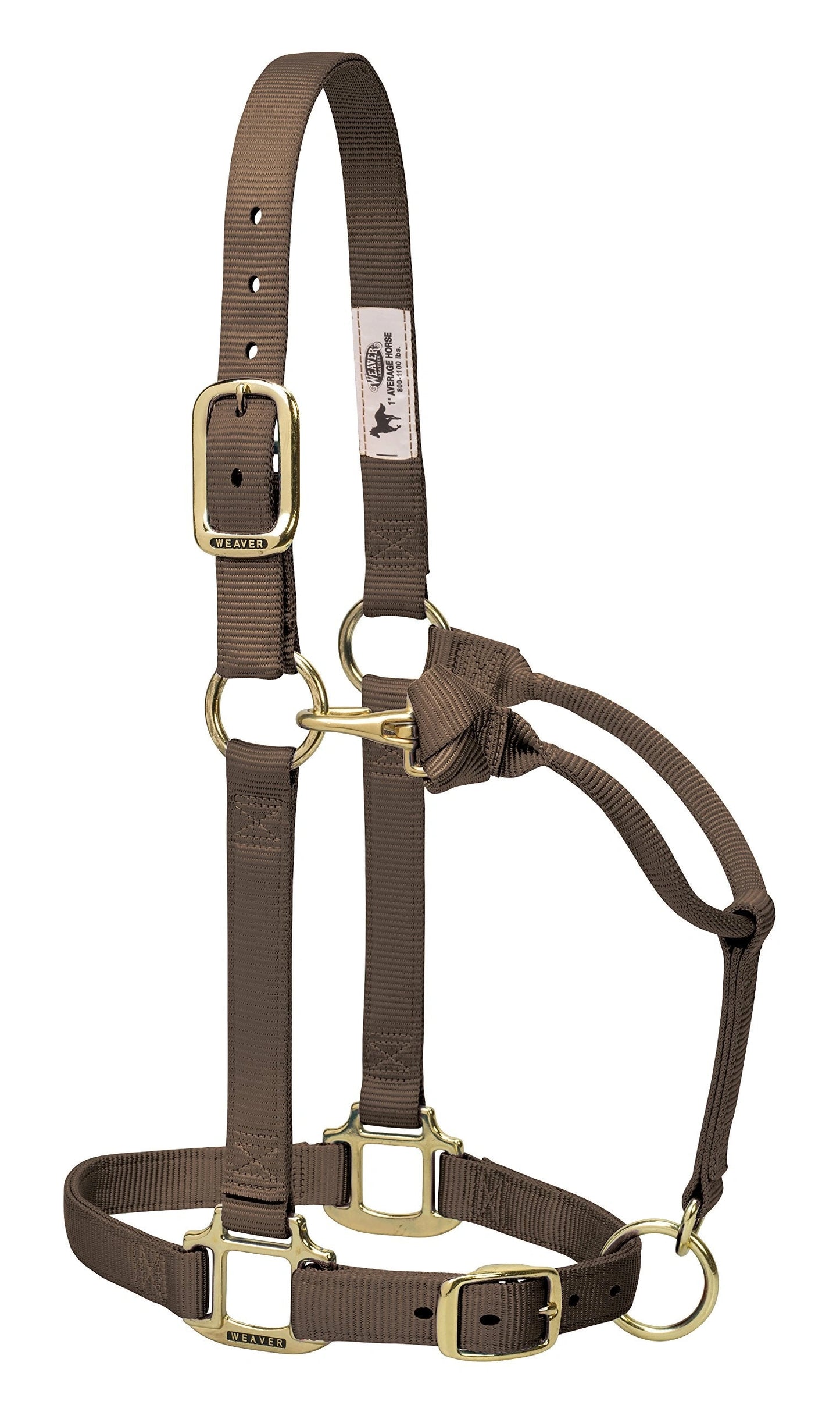 Weaver Leather Horse Halter: Adjustable Nylon for Comfort & Durability