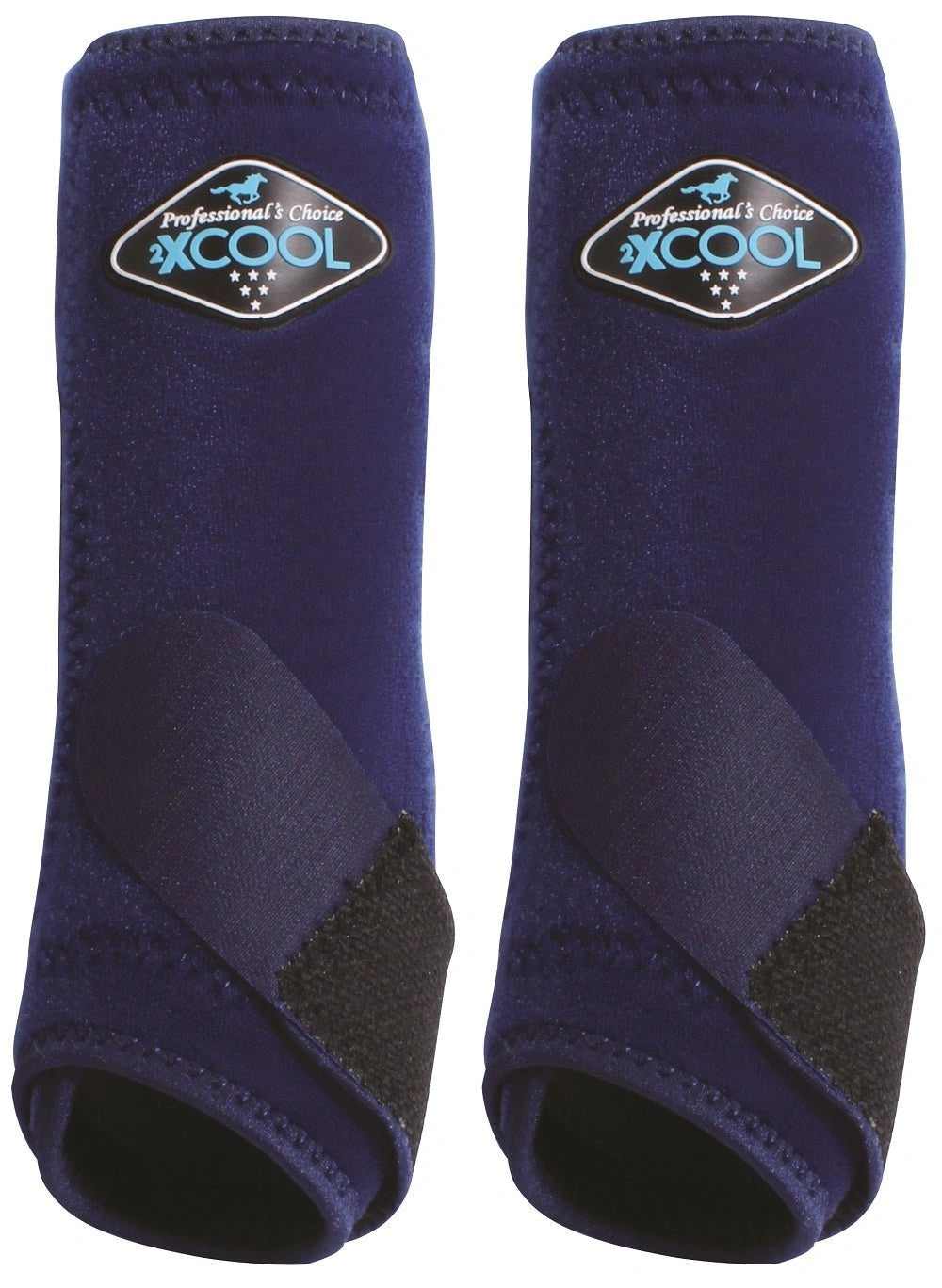 Professional's Choice Sports Medicine 2XCOOL Pattern Horse Equine Boots Front Pair - Hooves and Paws