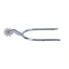 Weaver Leather Men's Copper Plated Quick-On Spurs - 1.5" Shank with 10-Point Rowel