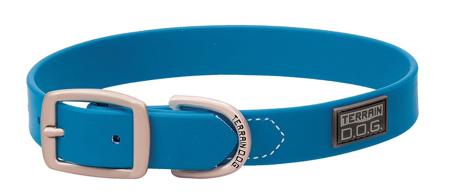 Weaver Leather Terrain D.O.G. Brahma Webb Dog Collar - Weather Resistant & Quick Drying