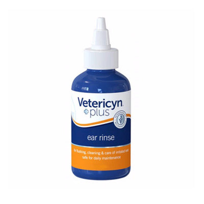 Vetericyn Plus All Animal Ear Rinse Liquid, 4-ounce Drops