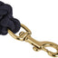 Weaver Leather Equine Performance Soft Grip Cotton Lead Rope with Brass Snap - 5/8" x 10'