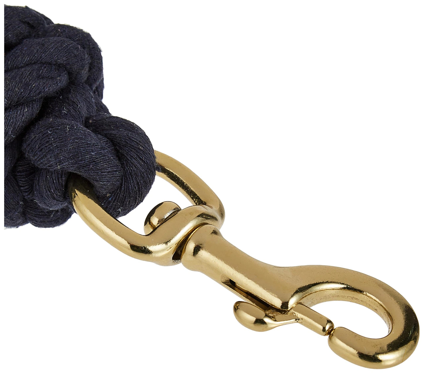 Weaver Leather Equine Performance Soft Grip Cotton Lead Rope with Brass Snap - 5/8" x 10'