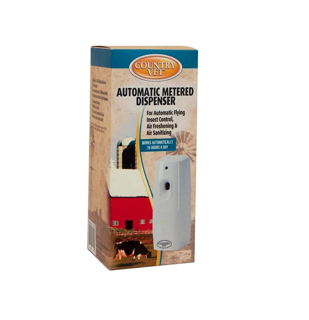 Country Vet Automatic Fly Dispenser – 30-Day Refill System