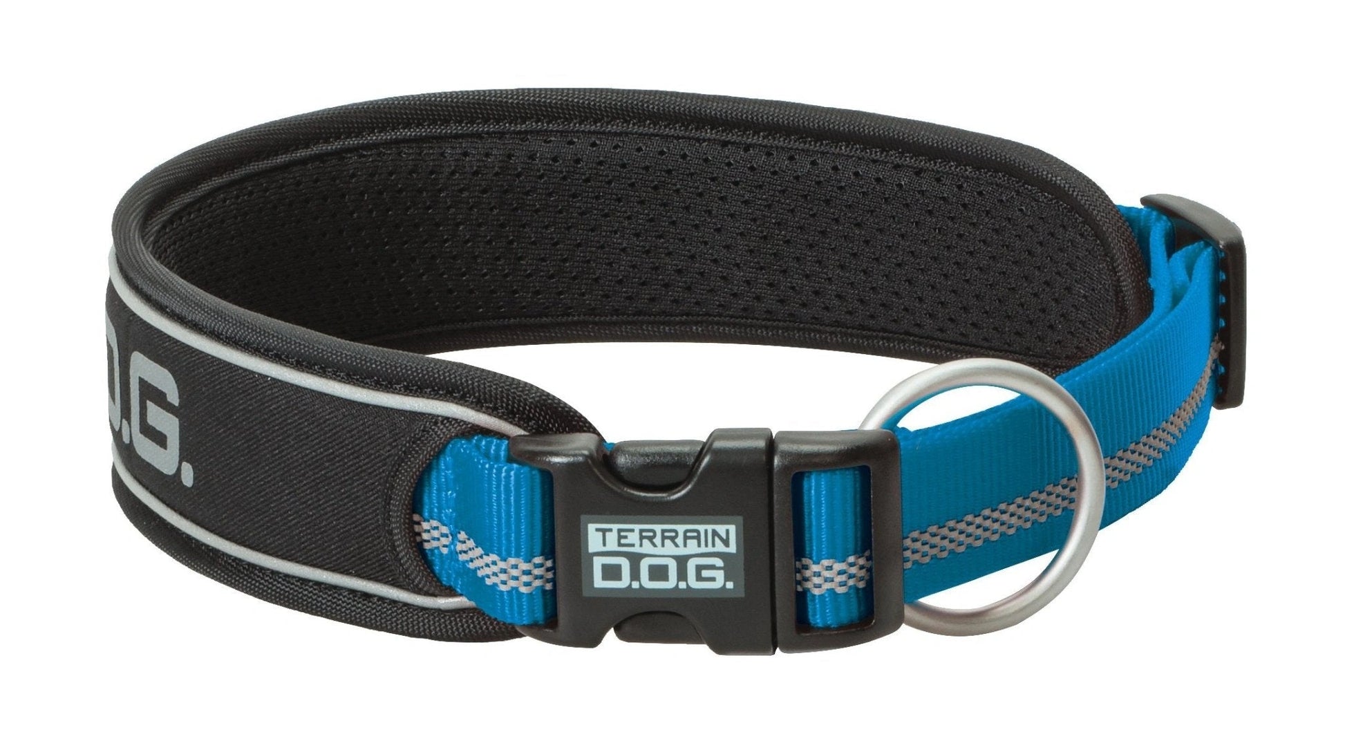 Weaver Leather Terrain Padded Reflective Snap - n - Go Adjustable Collar (Sell out) - Hooves and Paws