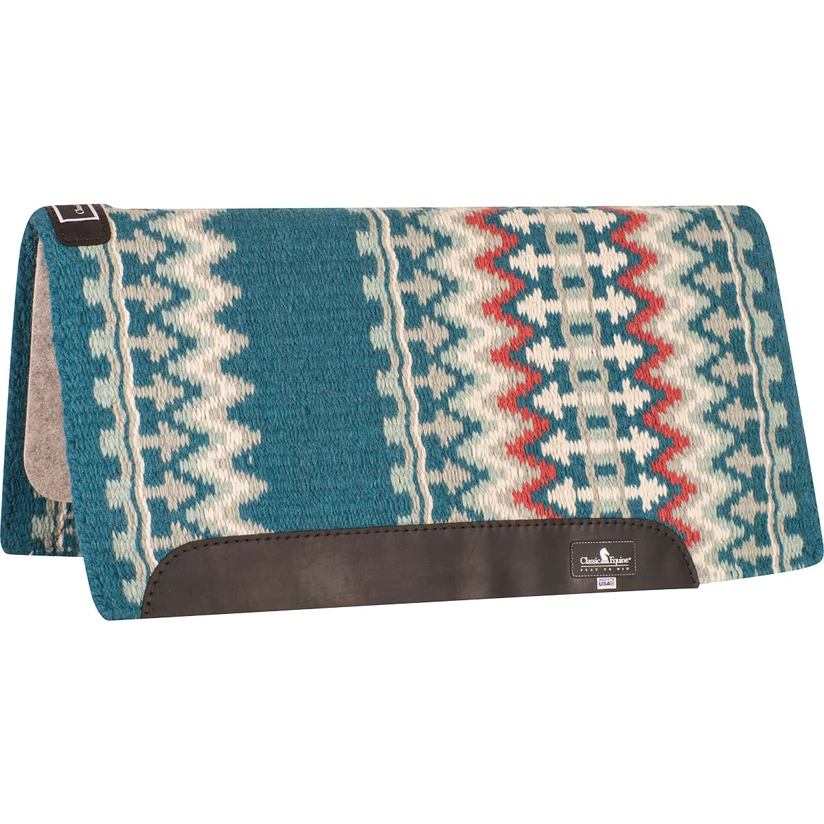 Classic Equine Wool Top 3/4-inch Saddle Pad