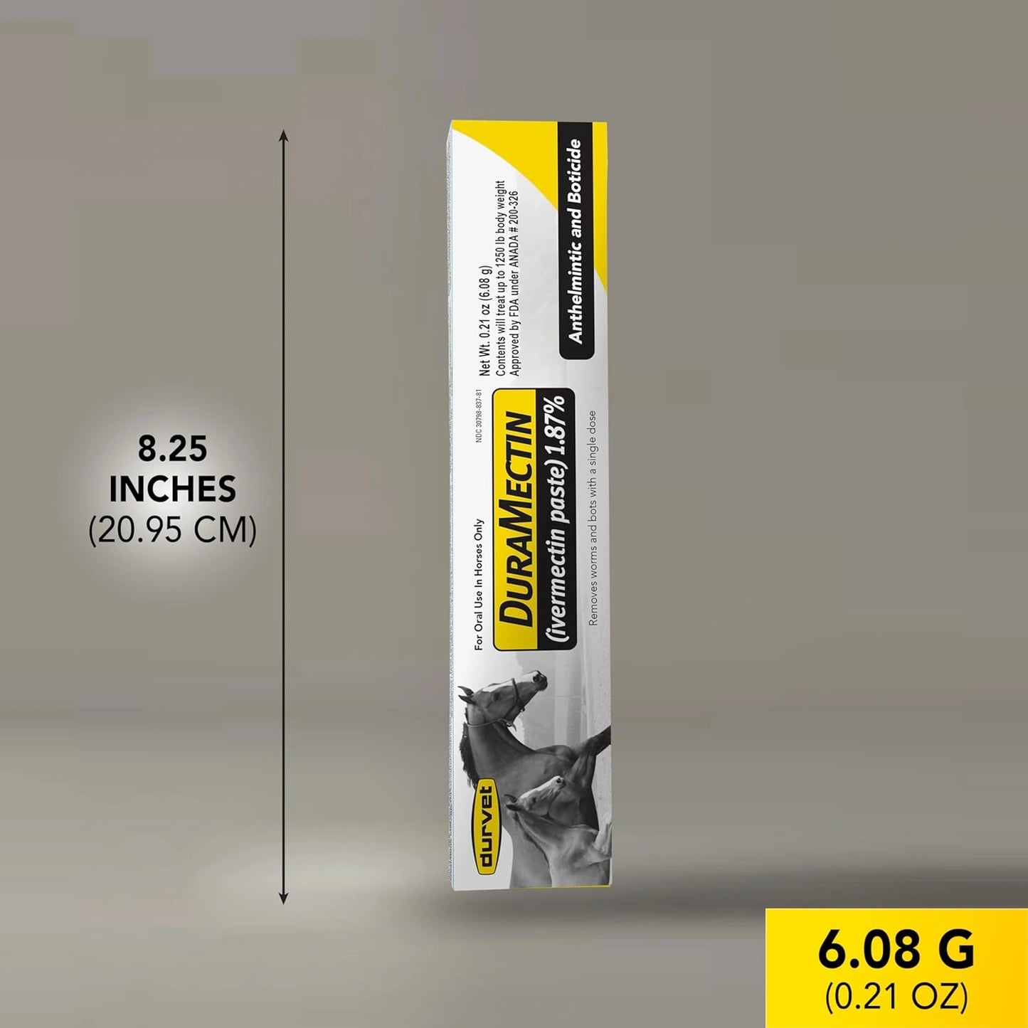 Duramectin (Ivermectin 1.87%) 6.08gm, 24 Count