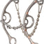 Classic Equine Sherry Cervi Signature Collection Gag Bit - Long Shank, Twisted Wire Dogbone, Stainless Steel
