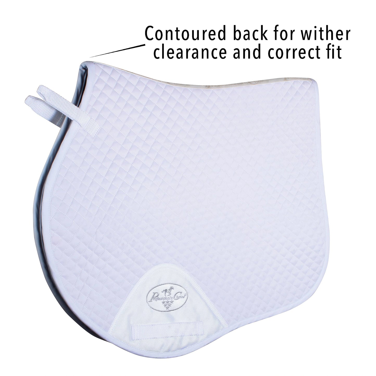 Professional's Choice Jump Pad with VenTECH Lining - Contoured Breathable Moisture-Wicking Saddle Pad