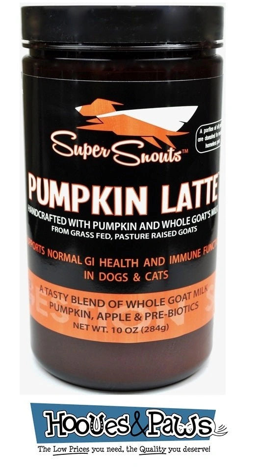 Diggin Your Dog Super Snouts Pumpkin Latte Digestive Health w/ Pre - biotic 10oz 3 Pack - Hooves and Paws