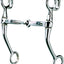 Weaver Leather Tom Thumb Snaffle Bit - 5" Chrome Plated Mouthpiece with 6-1/2" Cheeks