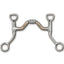 Myler Hbt Shank With Cyprium Ported Barrel Tom Thumb Snaffle 5 Inch Mouth Mb 33 - Hooves and Paws