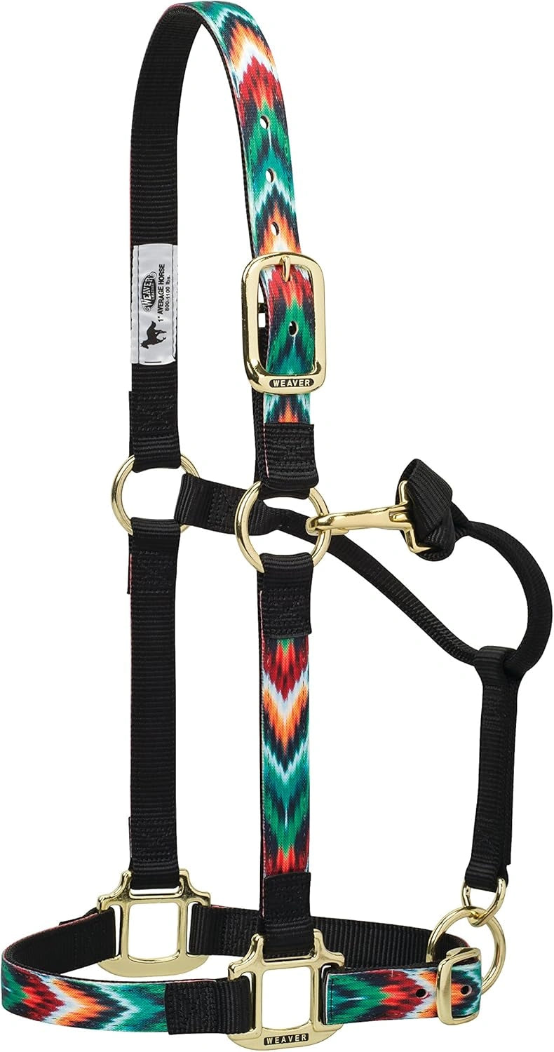 Weaver Leather Double-Ply Nylon Halter - Adjustable Fit