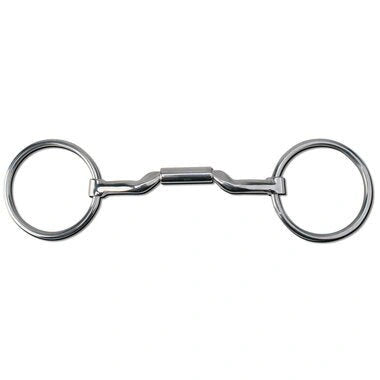 Myler Loose Ring Snaffle With 14mm Mullen Low Port Barrel 5 Inch Mouth Mb 06 - 14mm - Hooves and Paws