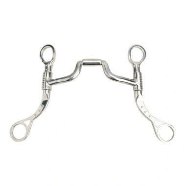 Myler Mbt Shank With Sweet Iron Medium Ported Barrel 5 Inch Mouth Mb 43mp - Hooves and Paws