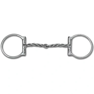 Myler Western Dee With Sweet Iron Twisted Snaffle 5 Inch Mouth Mb 09t - Hooves and Paws