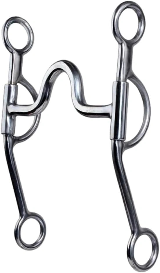 Pros Choice Loomis Medium Port Silver 8 1/2In - Hooves and Paws