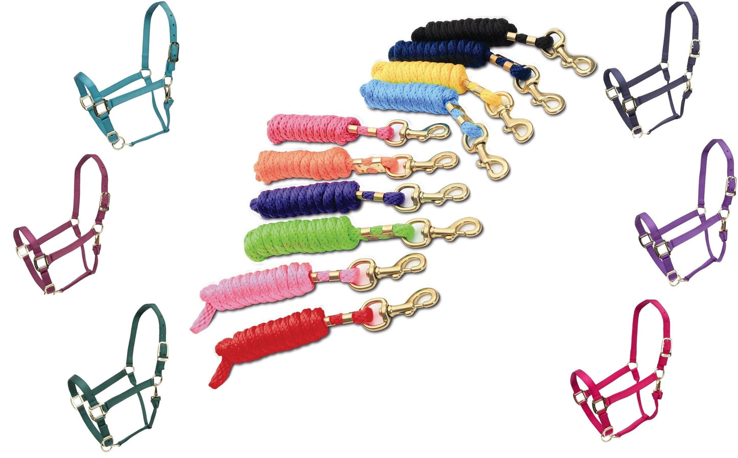 Shires ARMA Horse Halter & Lead Rope Bundle: Adjustable, Durable, and Comfortable