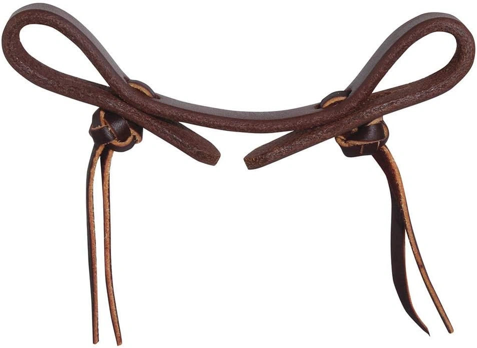 Professional's Choice Ranch Pineapple Knot Bit Hobble - Heavy Oiled Harness Leather
