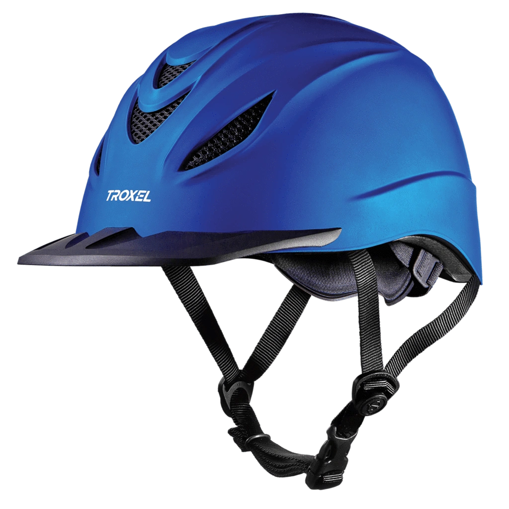 Troxel Low Profile Western Safety Riding Duratec Helmet Intrepid - Hooves and Paws