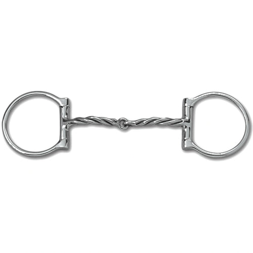 Myler Western Dee With Sweet Iron Twisted Snaffle 5 Inch Mouth Mb 09t - Hooves and Paws