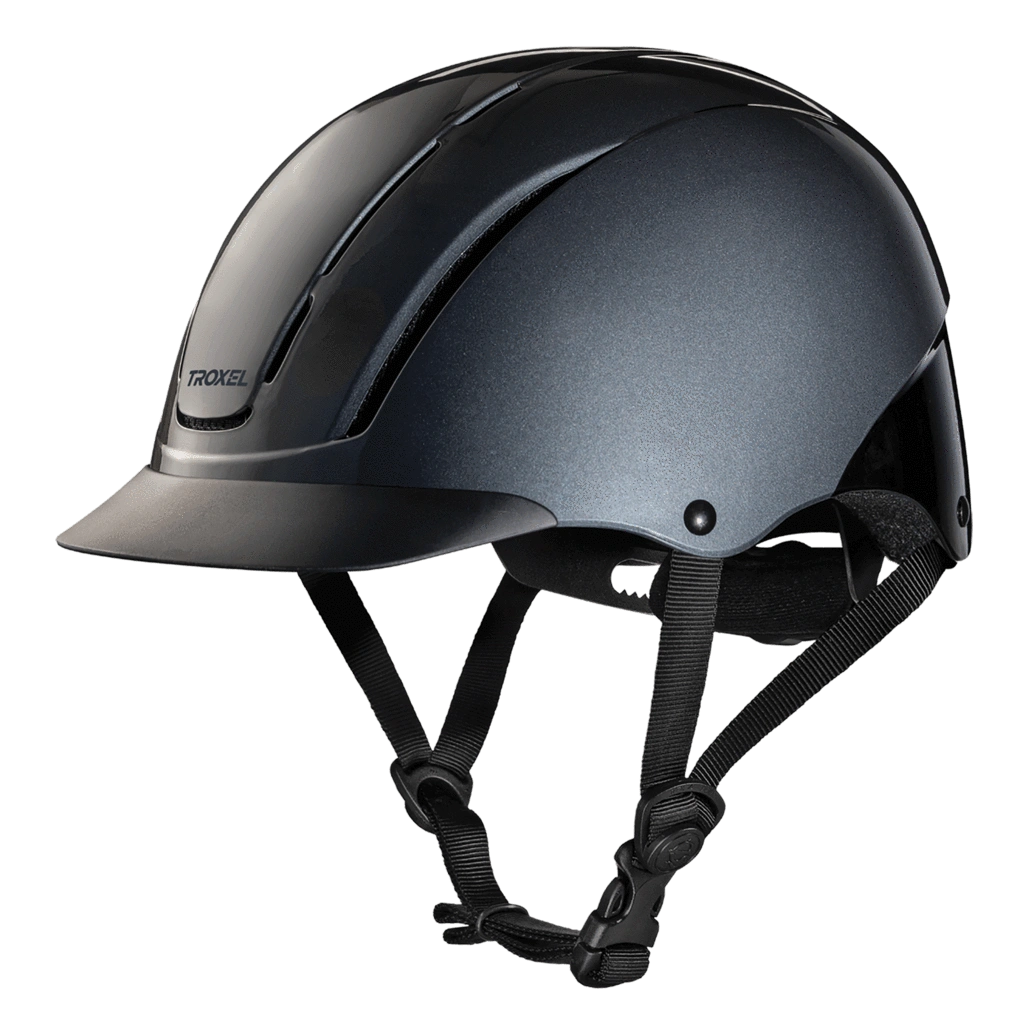 Troxel Low Profile Western Safety Riding Helmet Spirit - Hooves and Paws