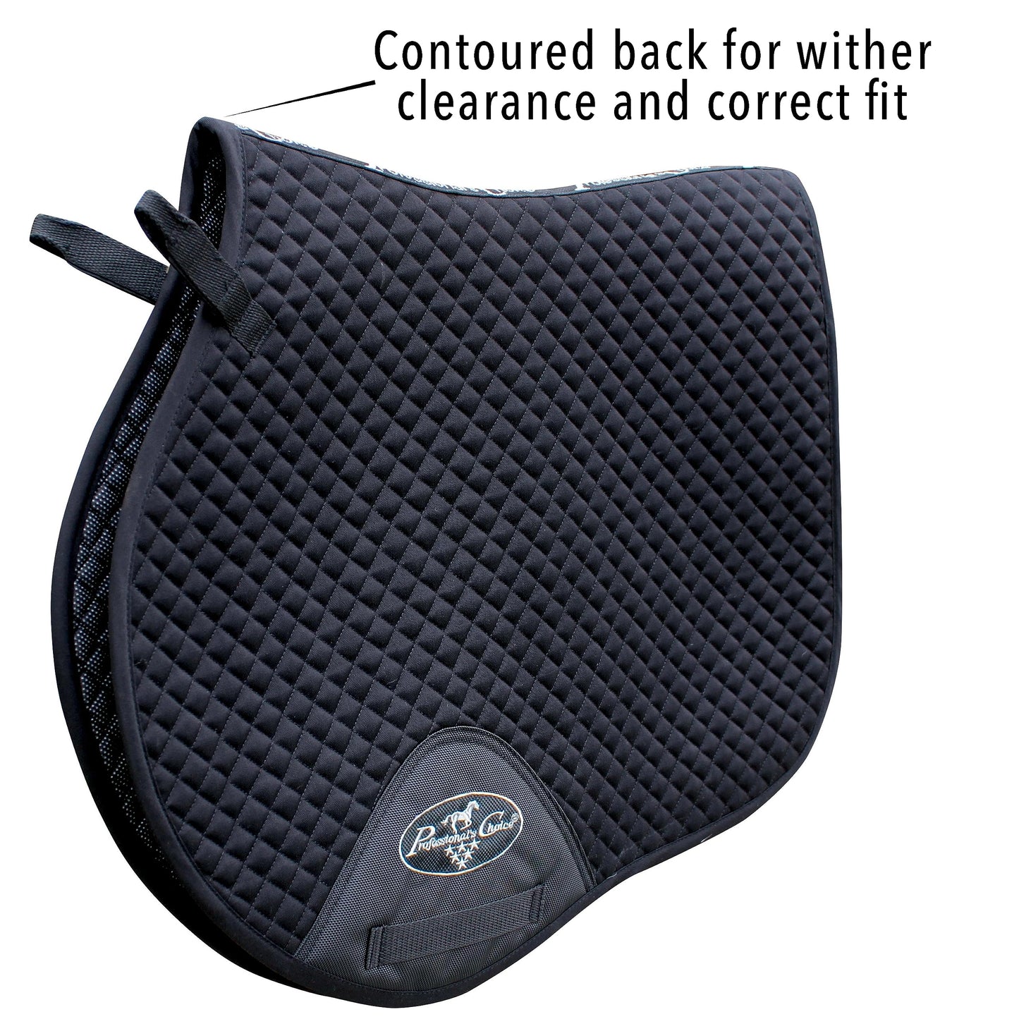 Professional's Choice Jump Pad with VenTECH Lining - Contoured Breathable Moisture-Wicking Saddle Pad