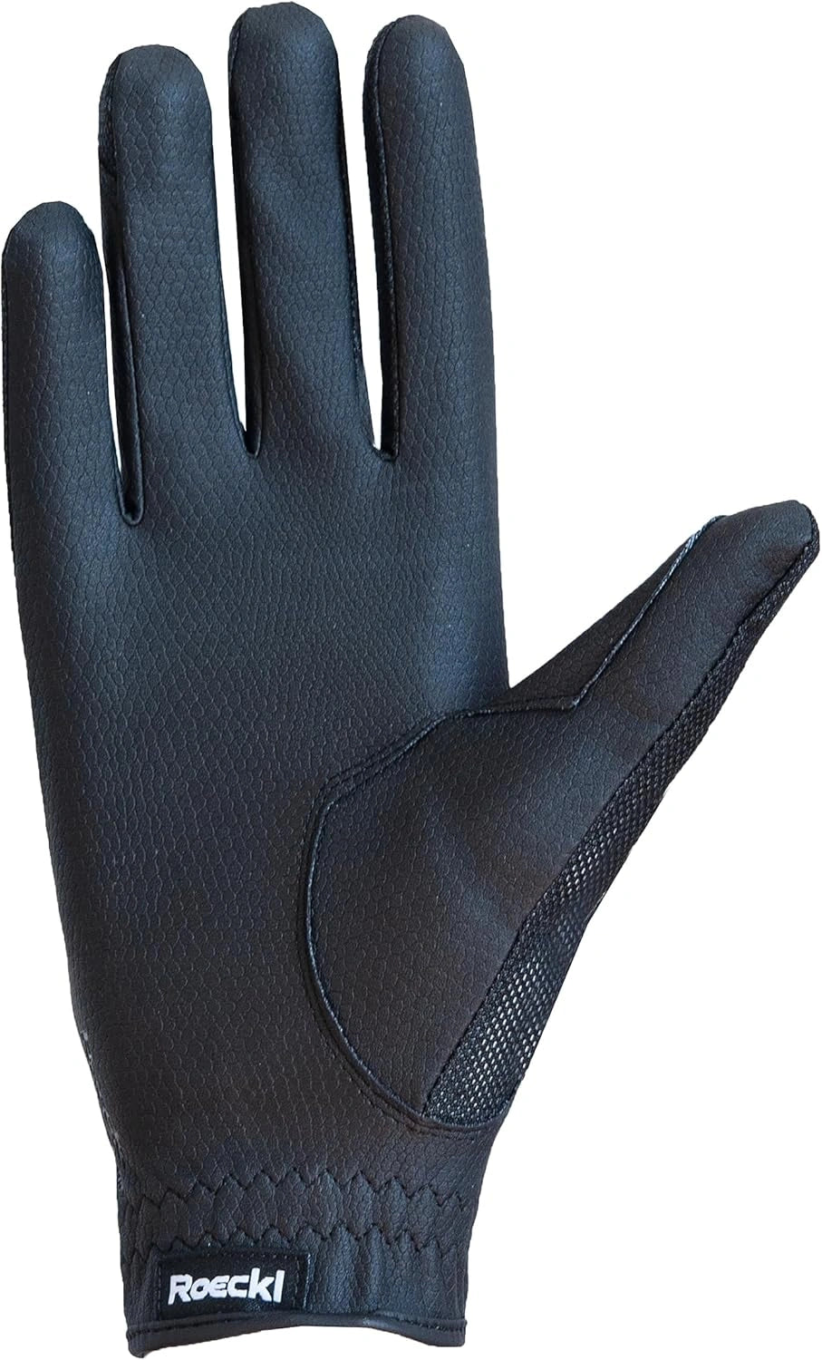 Myler Roeck - Black Riding Gloves ROECK Grip LITE - Hooves and Paws