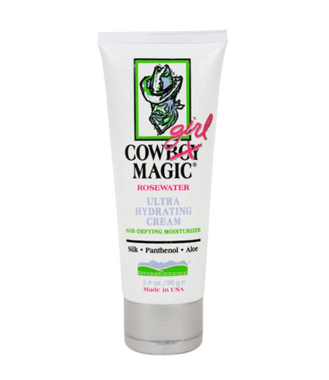 Cowboy Magic Rosewater Cream - 3.4oz - Intense Hydration & Age-Defying Face and Body Moisturizer