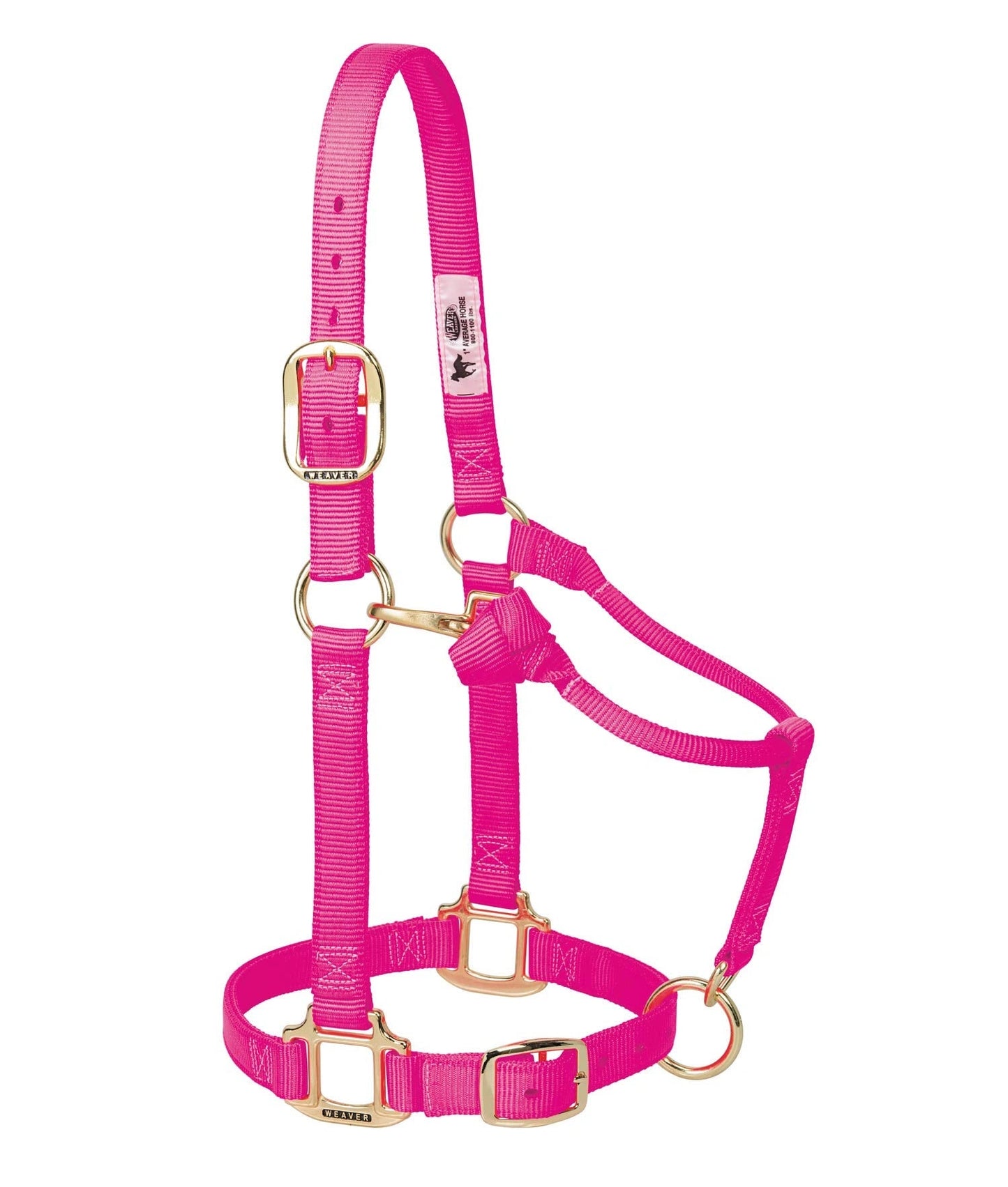 Weaver Leather Horse Halter: Adjustable Nylon for Comfort & Durability