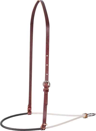 Martin Saddlery 3/16" Single Rope Noseband with Shrink Wrap - Enhanced Horse Control and Balance