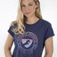 Shires Equine Aubrion Croxley Riding T-Shirt Dark Navy Shirt Ladies 8160 - Hooves and Paws