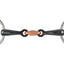 Shires Two Ring Sweet Iron Gag with Raised Ribs 520R - Hooves and Paws