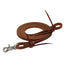 Weaver Leather ProTack Russet Leather Reins - Hermann Oak Leather with Stainless Steel Scissor Snaps