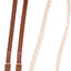 Martin Saddlery Nylon Braided Latigo Roping Rein with Leather Ends - 5/8" x 7ft
