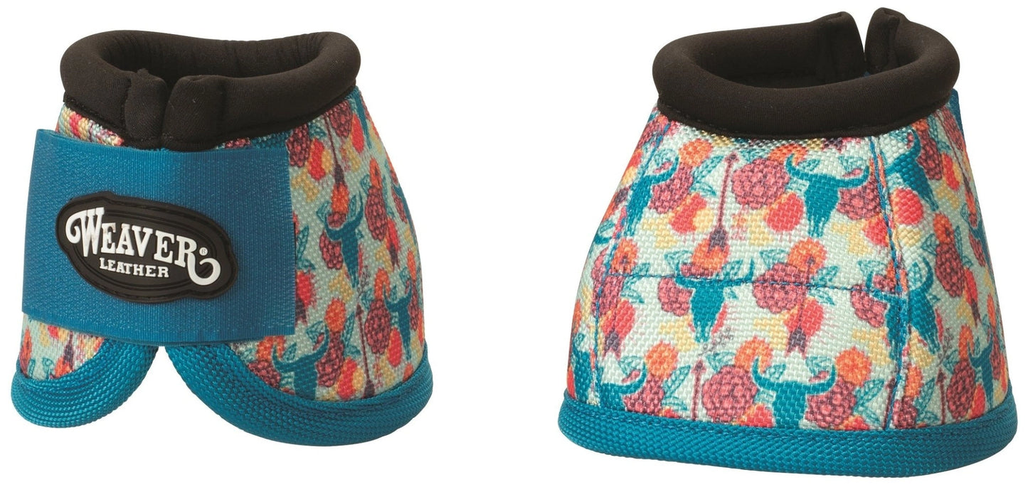 Weaver Leather Horse Equine Ballistic 2520D Nylon No - Turn Overreach Bell Boots - Hooves and Paws