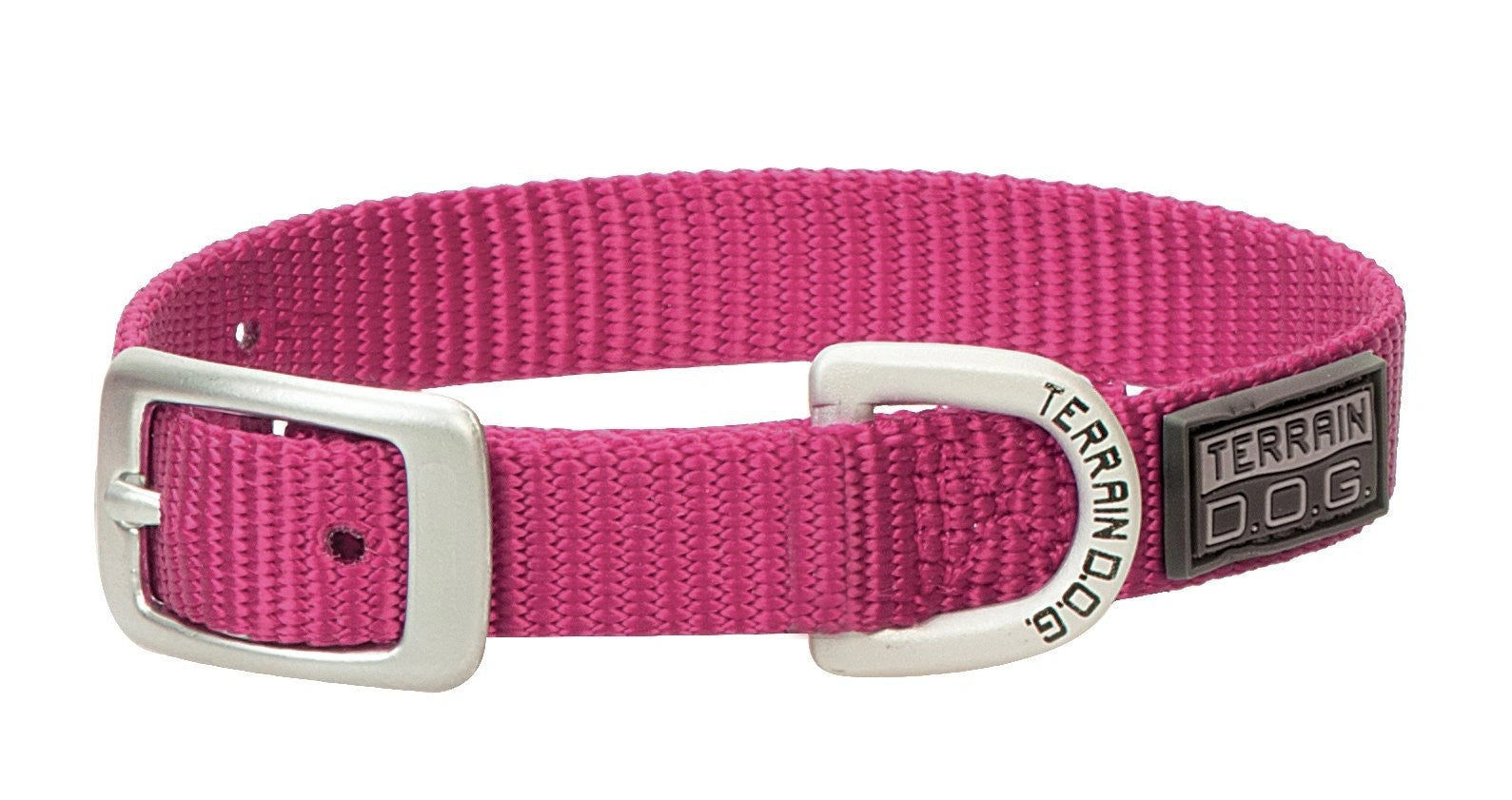 Weaver Leather Nylon Single - Ply Dog Collar - Hooves and Paws