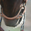 Martin Saddlery Hermann Oak Harness Leather Curb Strap with Stainless Steel Buckles - 10 1/2" x 1/2"