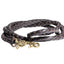 Professional's Choice Braided Roping Reins - Durable Non-Slip Polypropylene Equestrian Horse Riding Reins