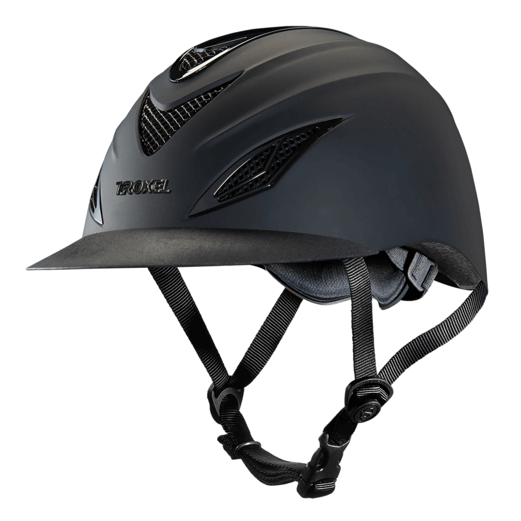 Troxel Riding Show English Helmet Avalon Horse Safety Low Profile Equine - Hooves and Paws