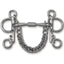 Myler Pelham With Stainless Steel Comfort Snaffle Wide Barrel English Bit 5 Inch Mouth Copper Inlay Mb 02 - Hooves and Paws