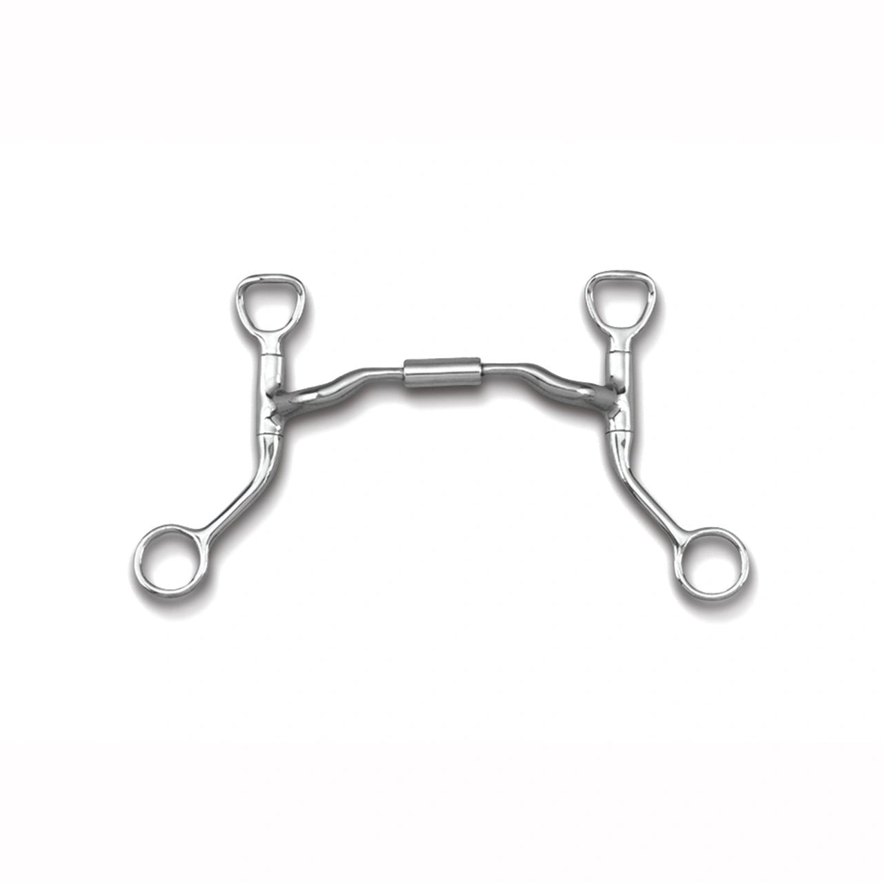 Myler Hbt Shank With Sweet Iron Low Port Comfort Snaffle Tom Thumb 5 1/2 Inch Mouth Copper Inlay Mb 04 - Hooves and Paws